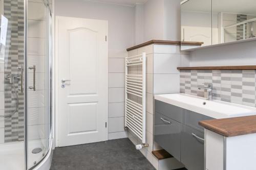 Koupelna v ubytování "Ferienhaus Nino" Ferienhaus Nino