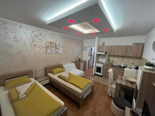 Kuchyň nebo kuchyňský kout v ubytování Apartman Bondi 2