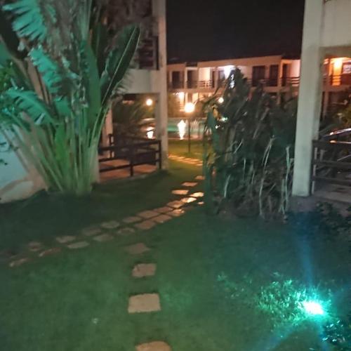 Zahrada ubytování TAIBA - ONDAS DO MAR RESIDENCE Ap 212