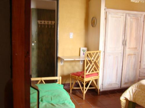 Ruang duduk di La Casa Chica