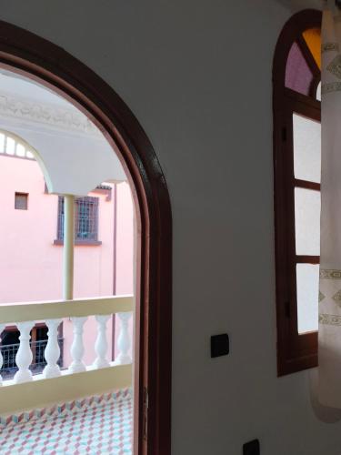Riad dar Ahlamにあるバルコニーまたはテラス
