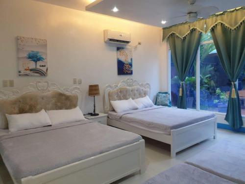 Ένα ή περισσότερα κρεβάτια σε δωμάτιο στο Stargazer Private Pool