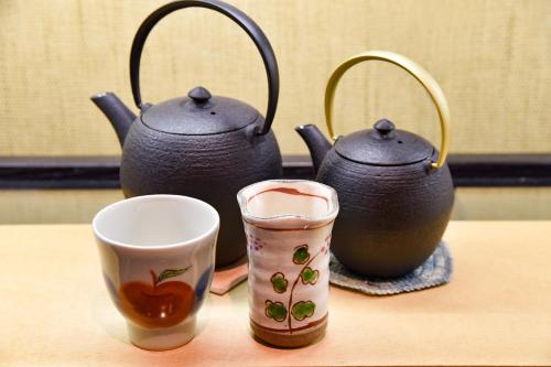 Utensilios para hacer té y café en Tsutaya