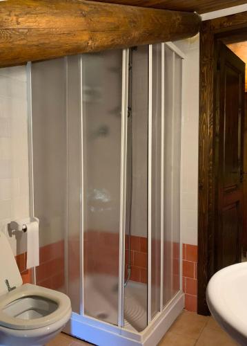 Bilik mandi di Agriturismo La Fattoria
