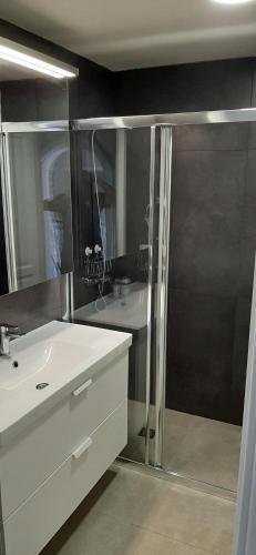 Koupelna v ubytování CASA JABLILLO