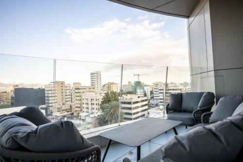 Χώρος καθιστικού στο 360 Nicosia - 1 bedroom Luxurious Residence