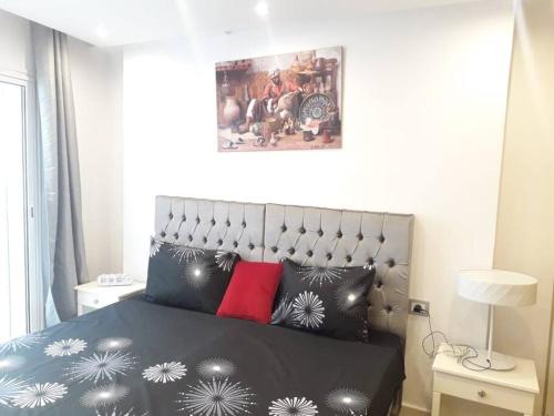 Voodi või voodid majutusasutuse Cosy Appartement in "Sidi Bou Said" toas