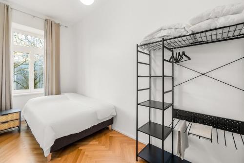 Кровать или кровати в номере Vienna Chic Residences #Suite 7