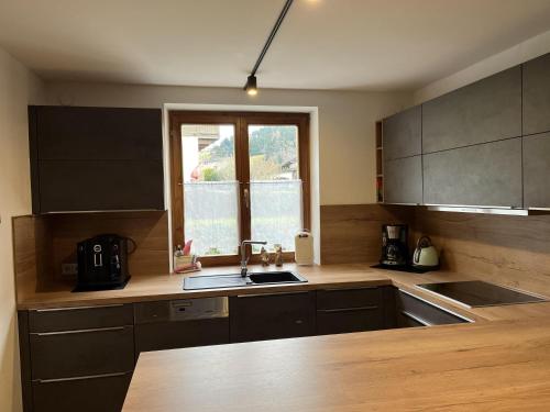 Küche/Küchenzeile in der Unterkunft Ferienhaus Lanzinger