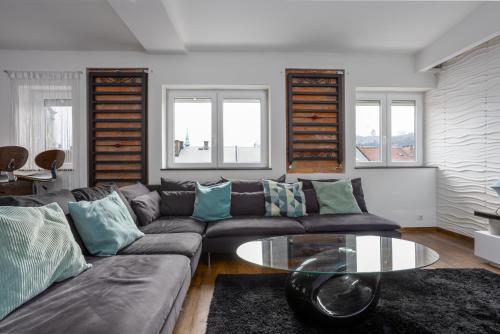Posedenie v ubytovaní Nightingale Luxury Apartment