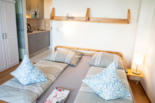 Dapur atau dapur kecil di Nordland Appartements - Wohnung Südfall