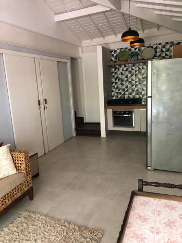 Dapur atau dapur kecil di Apart Hotel Forte Blu