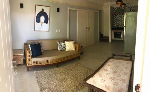 Ruang duduk di Apart Hotel Forte Blu