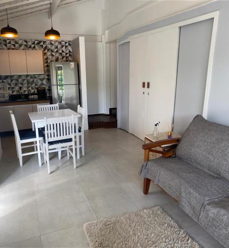 Ruang duduk di Apart Hotel Forte Blu