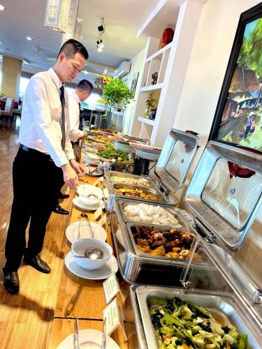 Comida en el hotel o alrededores