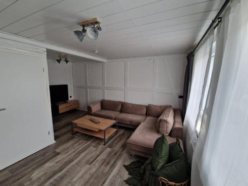 Χώρος καθιστικού στο Ferienwohnung Hof Wehlenbach