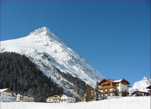 L'établissement Pension Bergfried en hiver