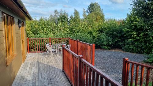 Balkoni atau teres di Chestnut Lodge, Summerhayes