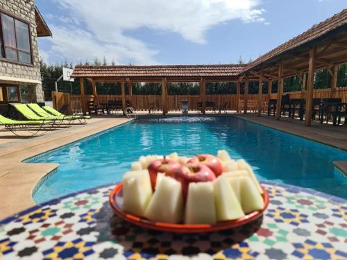 Der Swimmingpool an oder in der Nähe von La pommeraie d'Ifrane