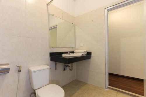 Koupelna v ubytování Hanoi Jade Hostel