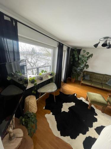 Posezení v ubytování Apartment AusZeit - Natur Pur - mitten im Grünen