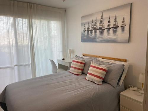 Postel nebo postele na pokoji v ubytování Stunning 3-Bed Apartment in Puerto De Mazarron