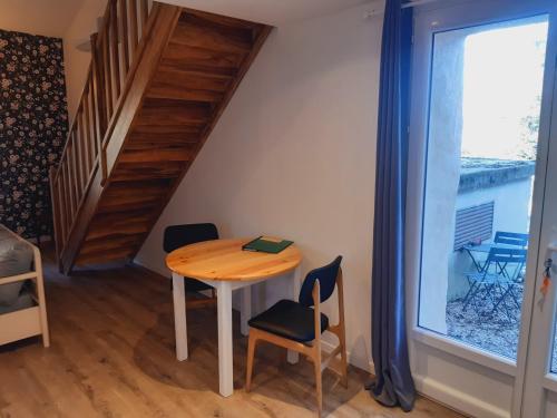 Posedenie v ubytovaní Gîte "Stella" du Moulin de la Batteuse