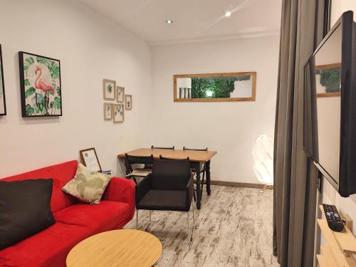 Posedenie v ubytovaní La Casa de Pedro Verdugo Apartamento Turístico