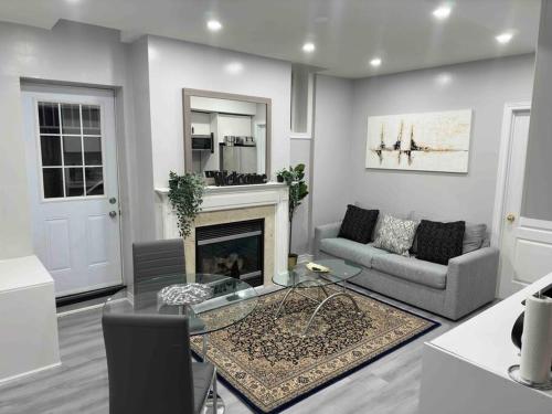 2 bedroom Guest Suite with fireplace and 2 parking