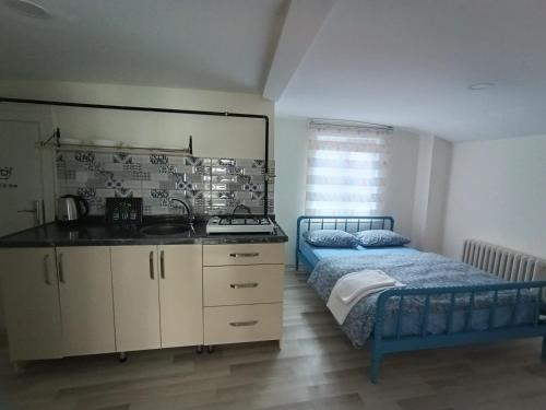 Deeps Hostel Ankara 2にあるベッド