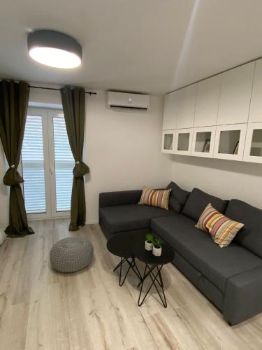 Posezení v ubytování SUN&MOON Design Studios KRK