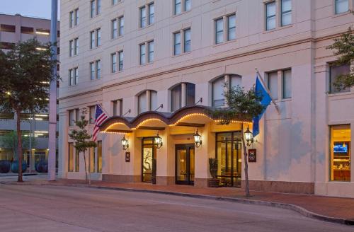 a rendering of the front of a hotel at Hyatt Place New Orleans Convention Center in New Orleans