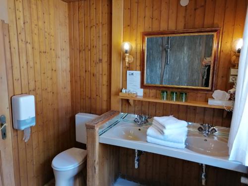 Hotel Schlosswirtにあるバスルーム