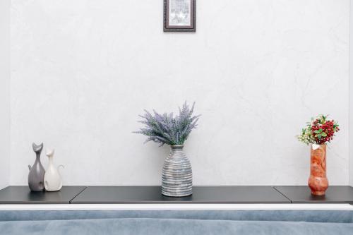 Ruang duduk di Luxury Apartment