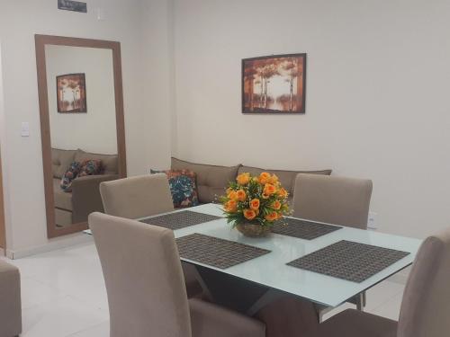 Ruang duduk di Lençóis Confort Barreirinhas