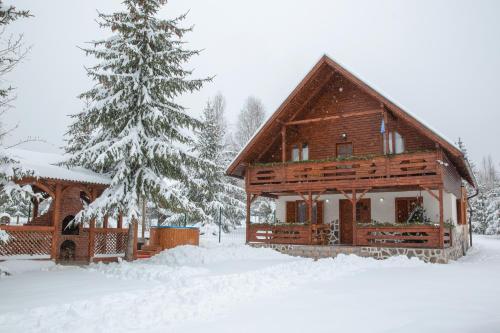 Το Kamilla Vendégház Borzont τον χειμώνα