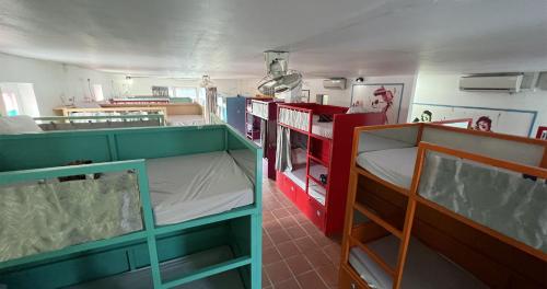 Cama o camas de una habitación en The Funky Village