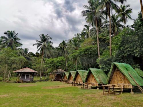 Zahrada ubytování El Nido Beach Camp