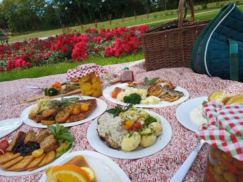 Mad på vandrehjemmet eller i nærheden