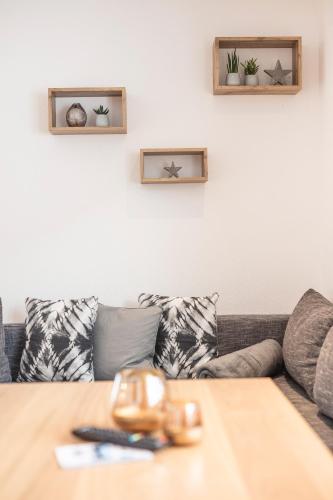 Ruang duduk di Apart Auszeit