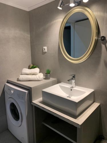 Koupelna v ubytování Diamond Apartment