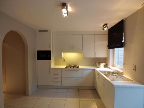 Kuchyň nebo kuchyňský kout v ubytování Private House
