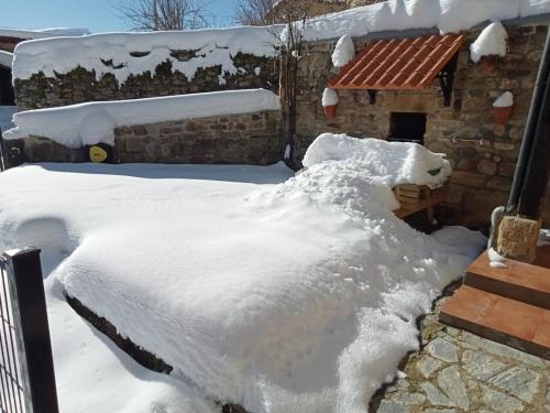 "Apartamento Peña Sagra" v zimě