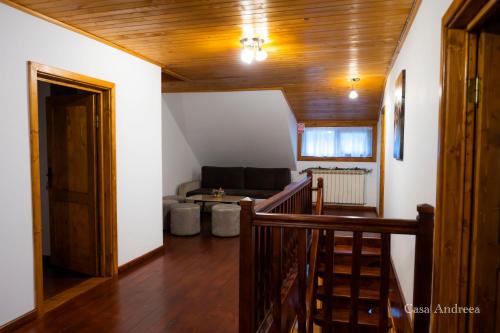 Η κουζίνα ή μικρή κουζίνα στο Casa Andreea