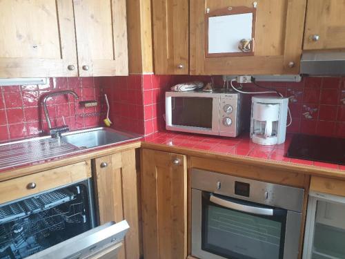 Appartement 5 pers, pied des pistes, WiFi, animaux admis - FR-1-574-35