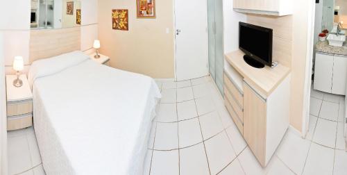 Μια τηλεόραση ή/και κέντρο ψυχαγωγίας στο KING's FLAT HOTEL NATAL