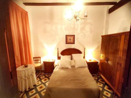 Krevet ili kreveti u jedinici u okviru objekta Encantadora casa de pueblo