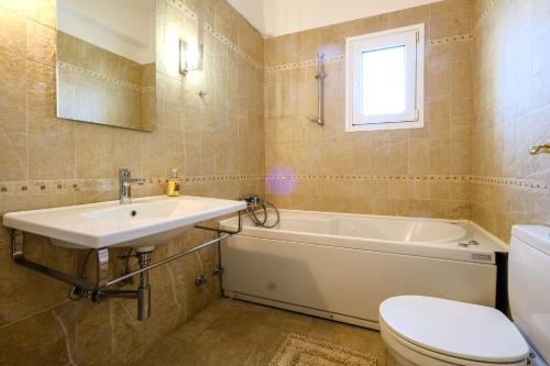 Koupelna v ubytování Casa Bianca