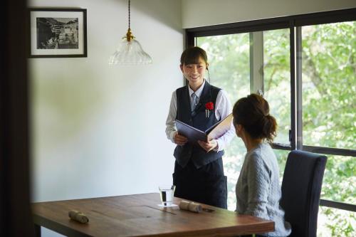 Clients de l'établissement Tateshina Shinyu Onsen