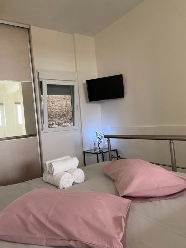 Posteľ alebo postele v izbe v ubytovaní Luxury Loft Kalu Tsesme B